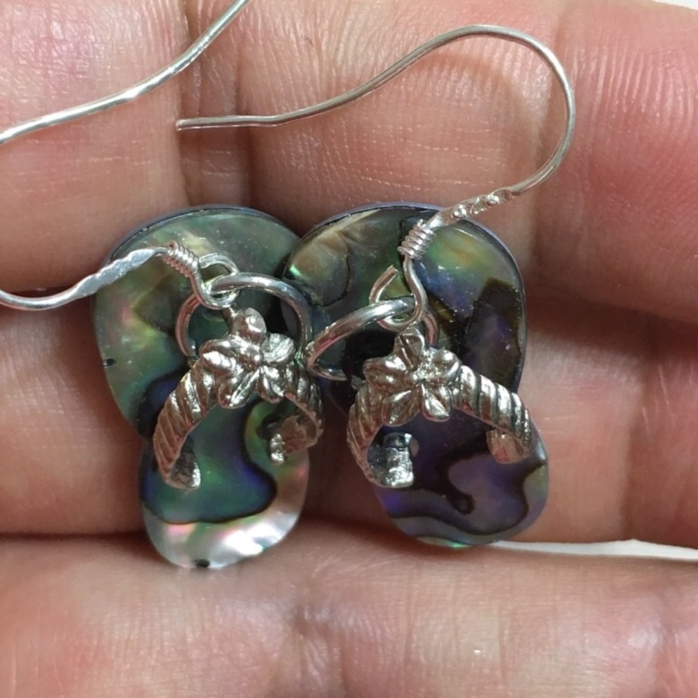 Newhandmade Abalone Shell Earrings - image 5